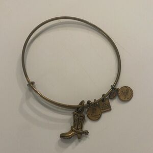 Alex and Ani Gold Western Charm Bracelet